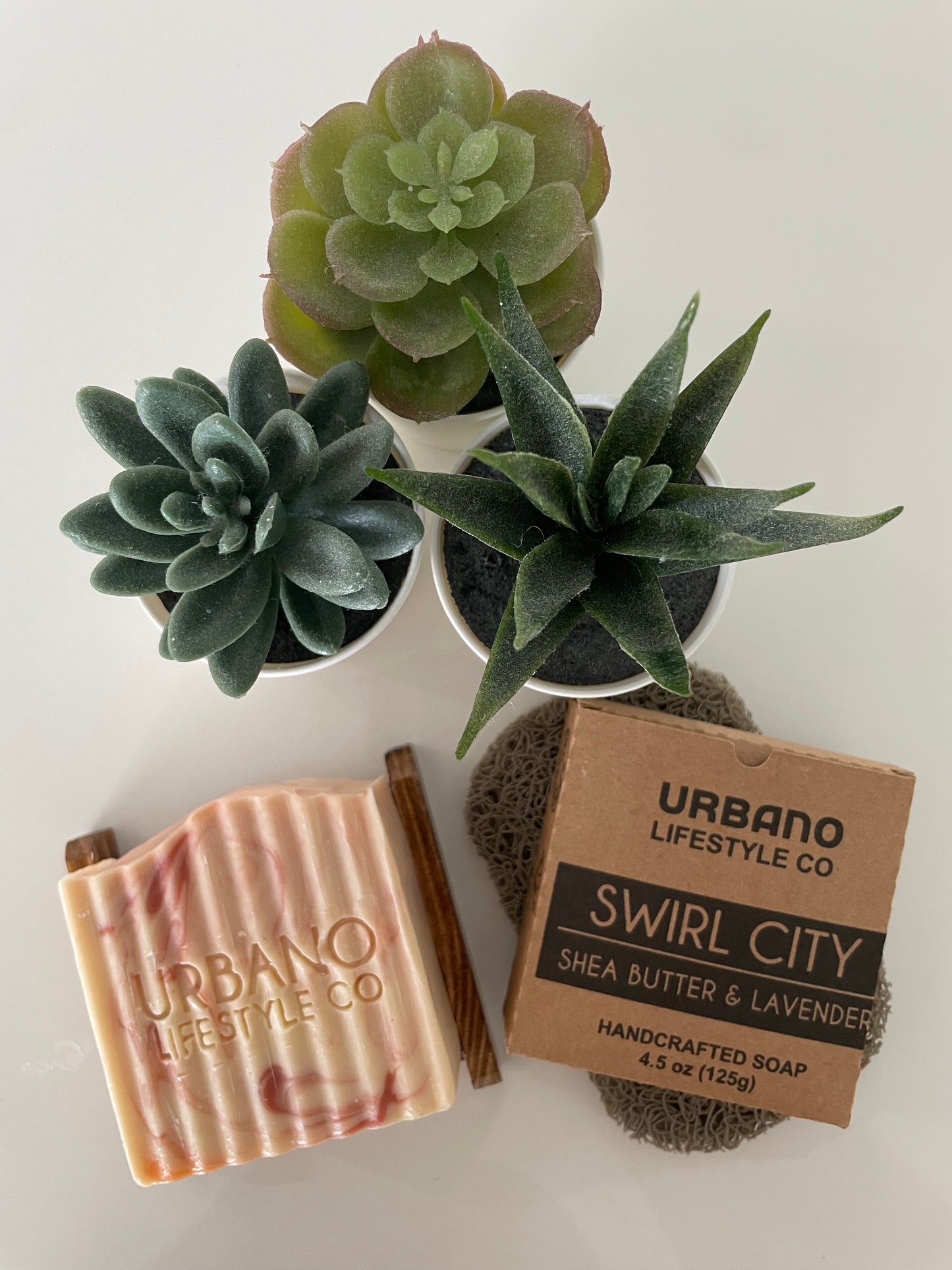 Handcrafted Soap Swirl City