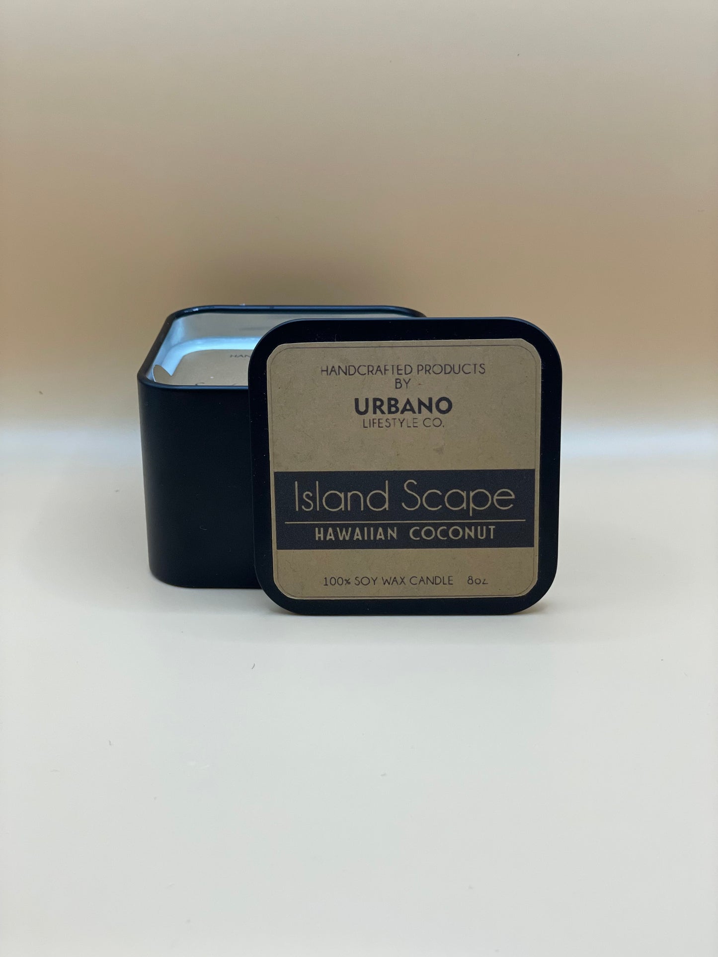 Soy Wax Handcrafted Candle Island Scape by Urbano Lifestyle