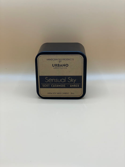 Soy Wax Handcrafted Candle Sensual Sky by Urbano Lifestyle